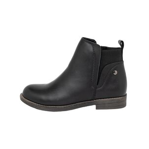 Botin De Cuero Doret Negro Alquimia