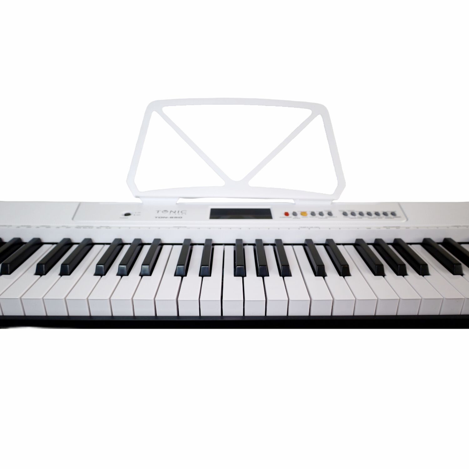 Teclado Musical Piano 61 Notas +stand+silla+aud Wht Ton 650 image number 2.0