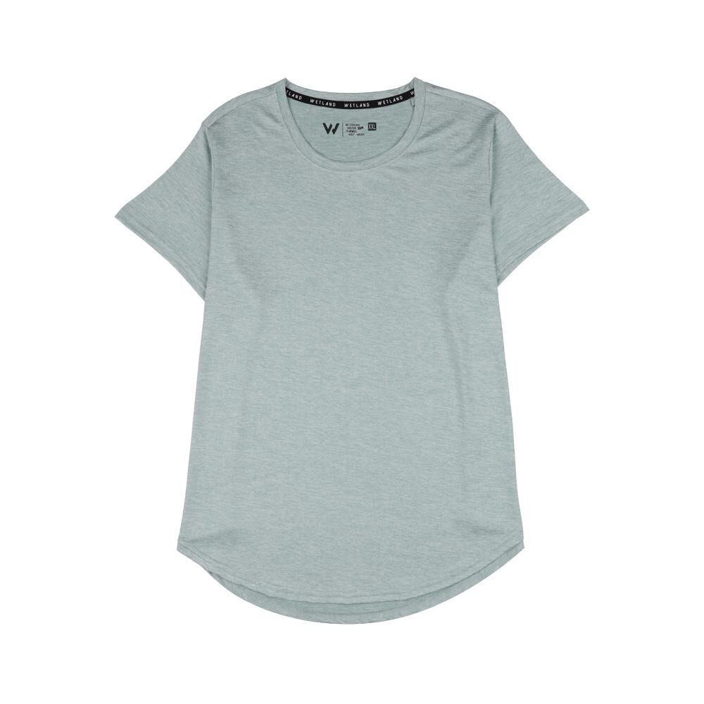 Polera Deportiva Básica Manga Corta Cuello Redondo Mujer Wetland image number 0.0