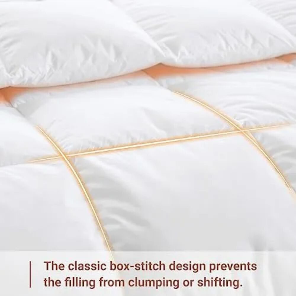 Plumon Edredon N&oacute;rdico De Algodon 2 Plazas 230x250cm Gris image number 2.0