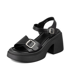 Sandalias Casual Mujer Con Plataforma Y Hebilla Weide Yl87