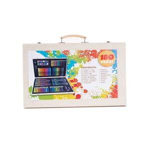 Kit De Arte Con Malet&iacute;n 180 Piezas Arte Y Pintura