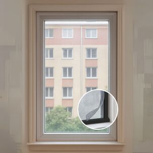 Malla Ventana Magnética Moscas 210cm Color Blanco