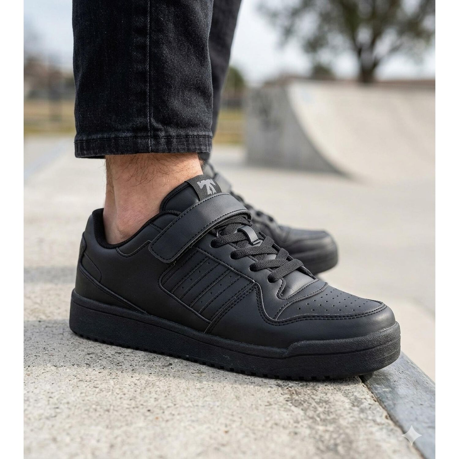 Zapatilla Escolar Posy Negro Uns image number 4.0