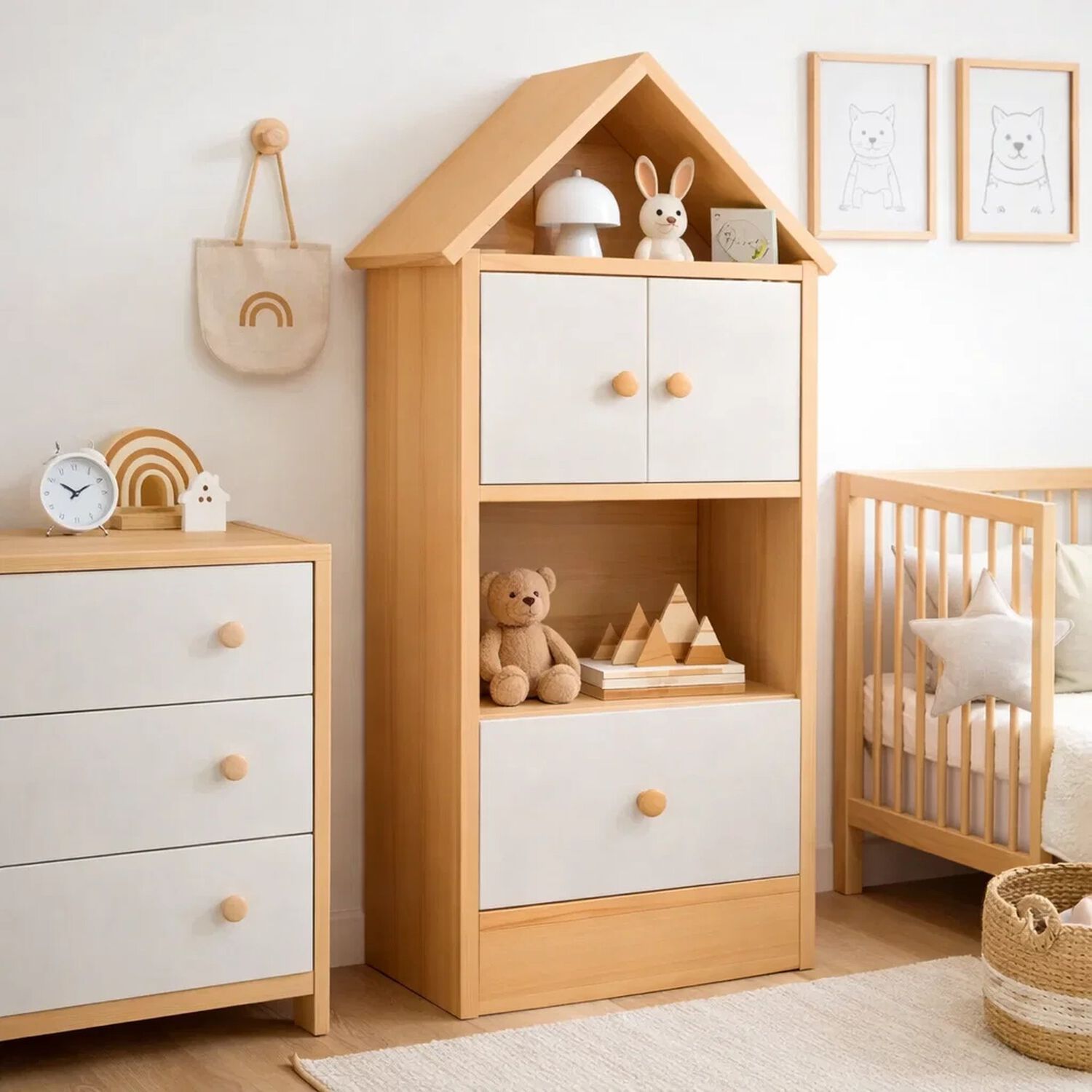 Estanteria Madera Organizadora Para Ni&ntilde;os image number 2.0