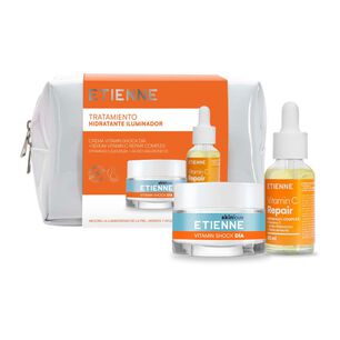 Set Etienne Vitamin Shock D&iacute;a 50g + Serum C Repair