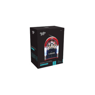 Radio Rockola Retro Bluetooth Port&aacute;til 5w - Ps
