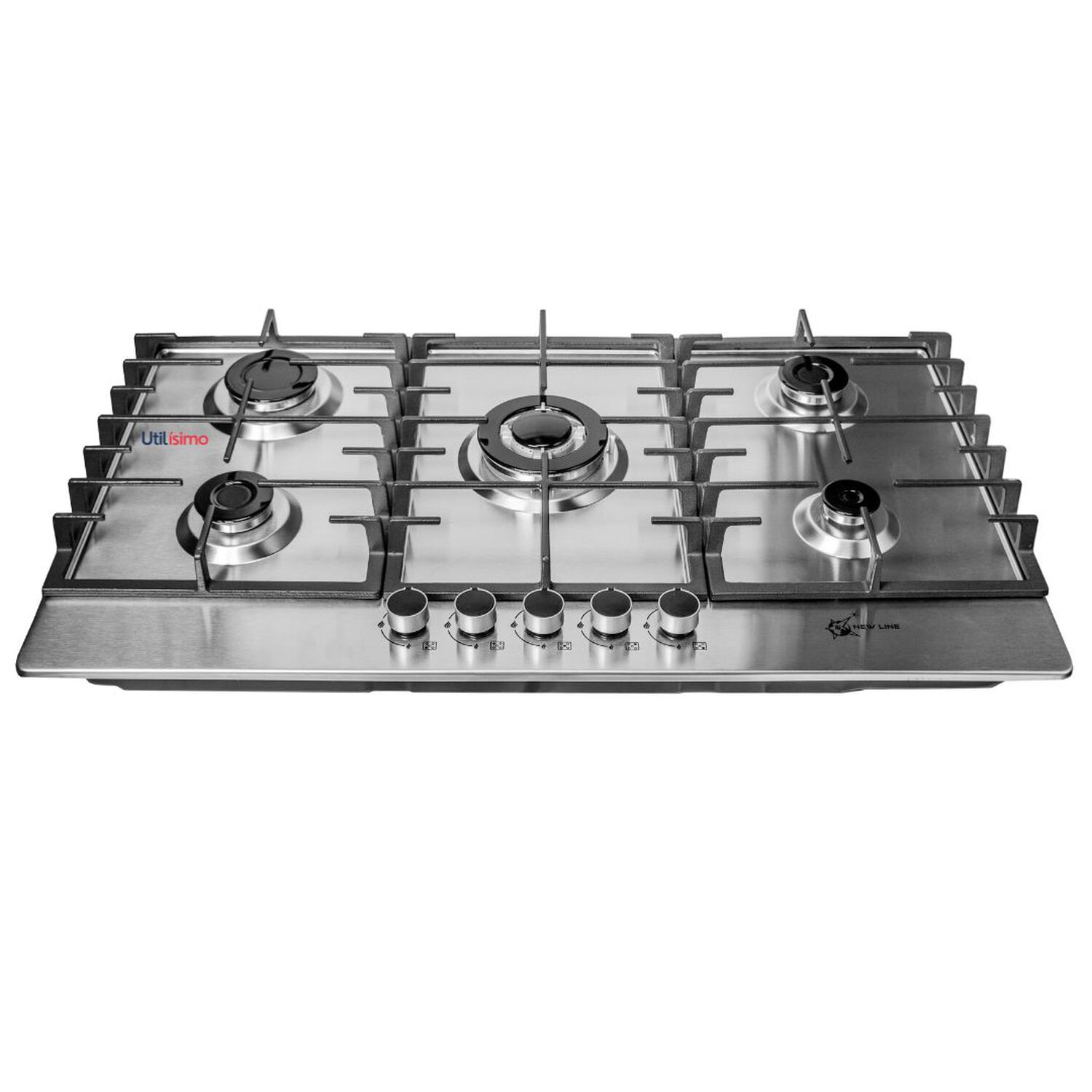 Encimera A Gas Licuado 5 Platos Acero Inox Con Chispero image number 7.0