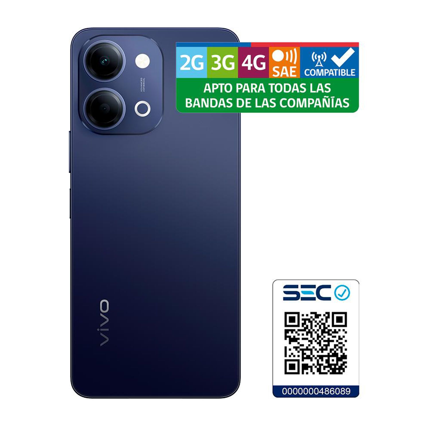 Smartphone Vivo Y11d / 256 GB / Negro / Liberado image number 4.0