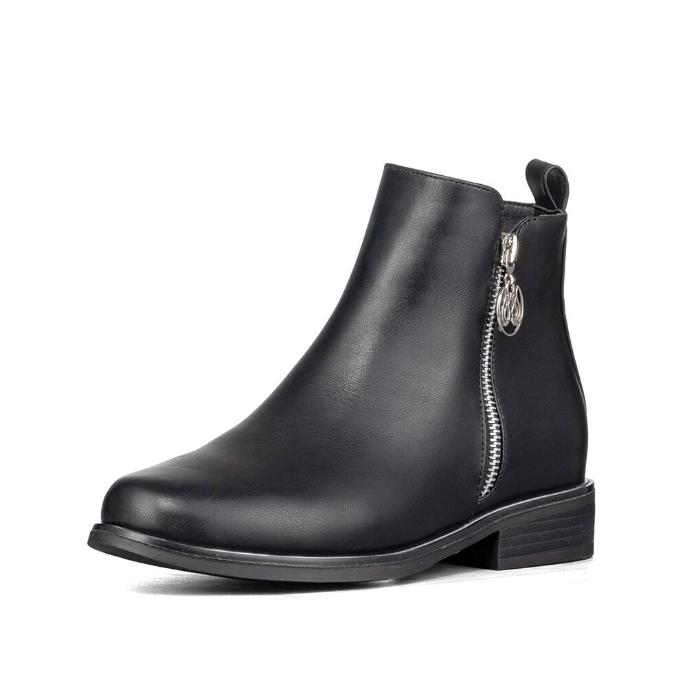 Botin Casual Mujer Eco Cuero Vintage Elegante Weide Zs68 image number 0.0