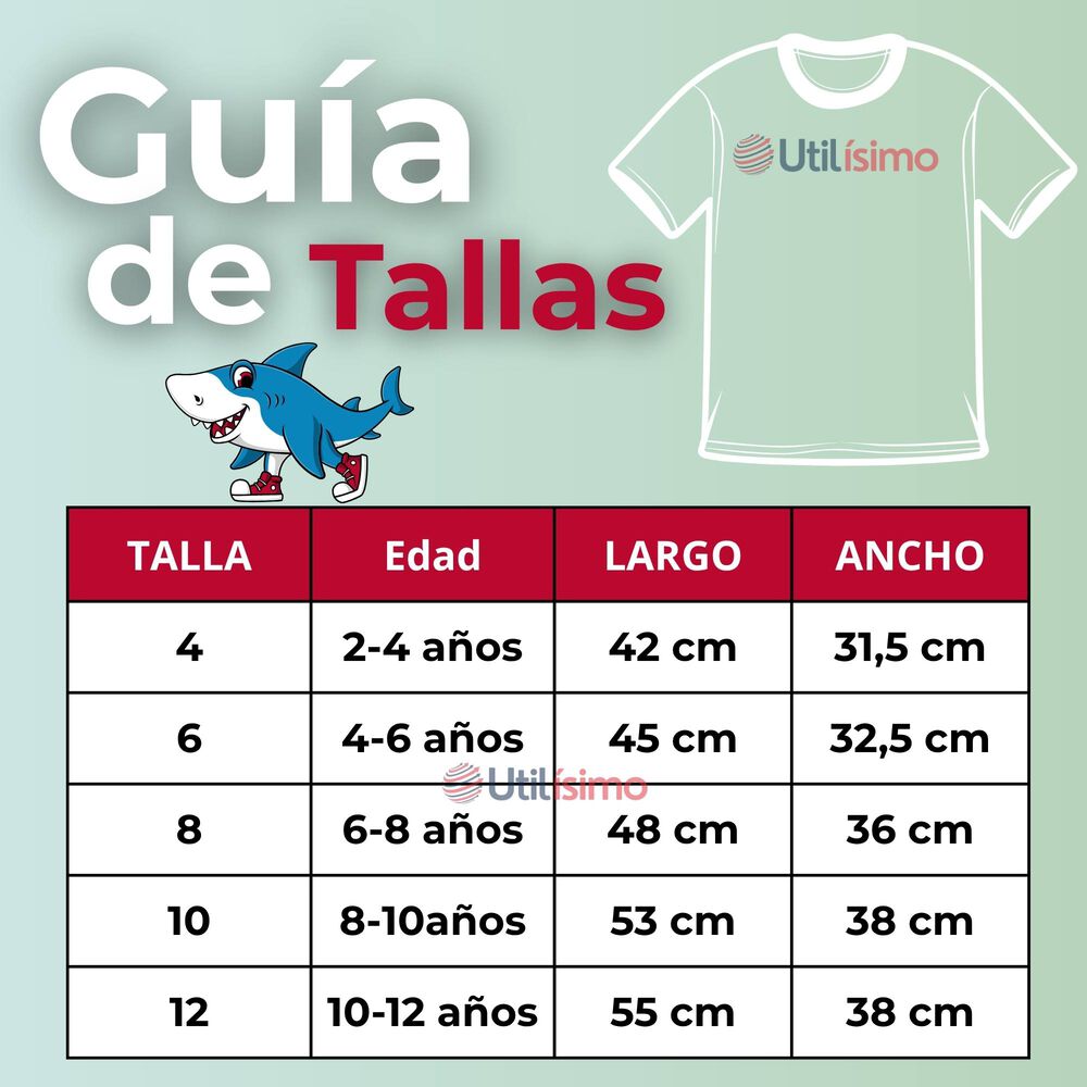 Polera Brainrots 100% Algodón Manga Corta Niño Tralalero Rojo image number 2.0