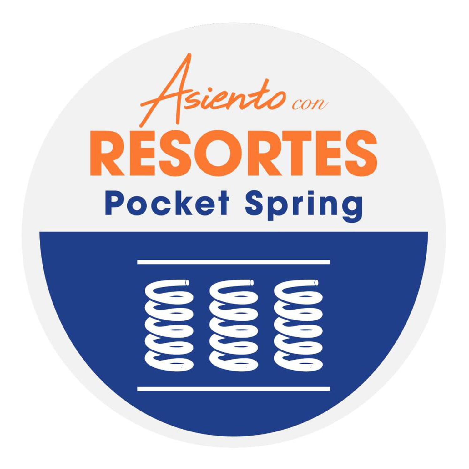 Sof&aacute; Seccional Azhome California Derecho Resorte Pocket / 5 Cuerpos image number 6.0