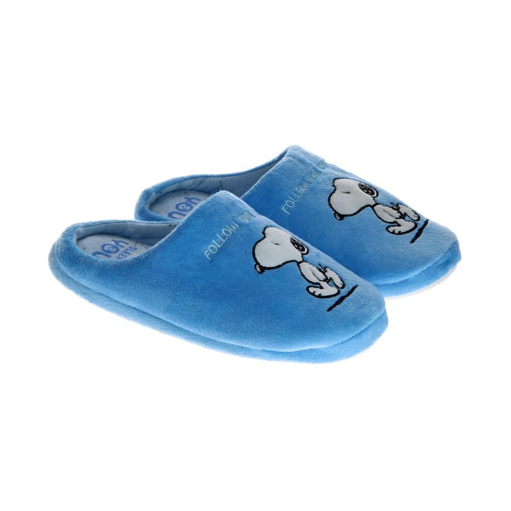 Pantufla Mujer Astrology Blue Snoopy image number 0.0