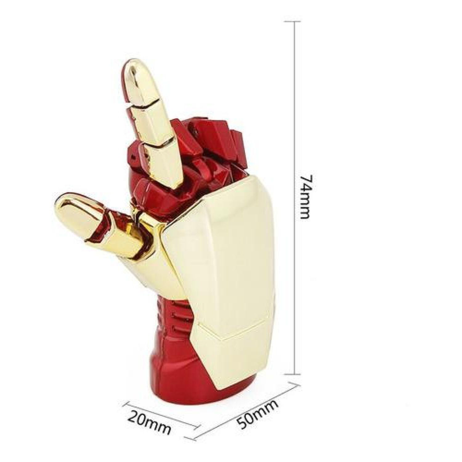 Usb- Pendrive 16 Gb Iron Man Avengers (estoykuku) image number 2.0