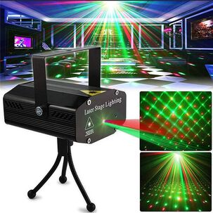 Luces Laser Para Fiestas Rgb Con Sensor R&iacute;tmico Led08