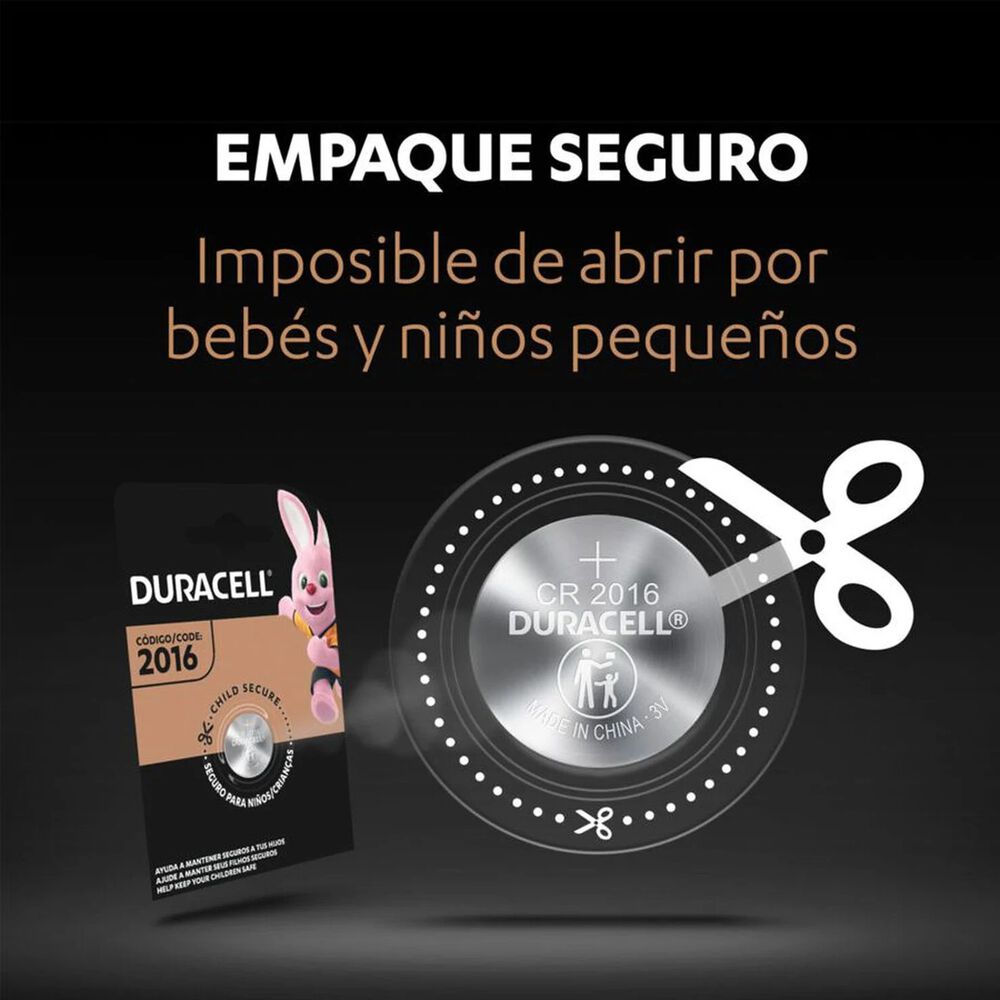 Pila Duracell Especial 2016 3v Larga Duraci&oacute;n image number 4.0
