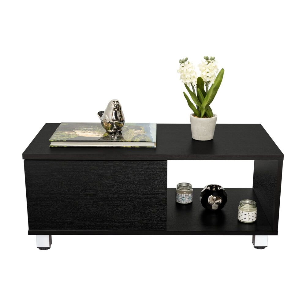 Mesa De Centro 1 Cajon Fm-017n - Negro image number 2.0