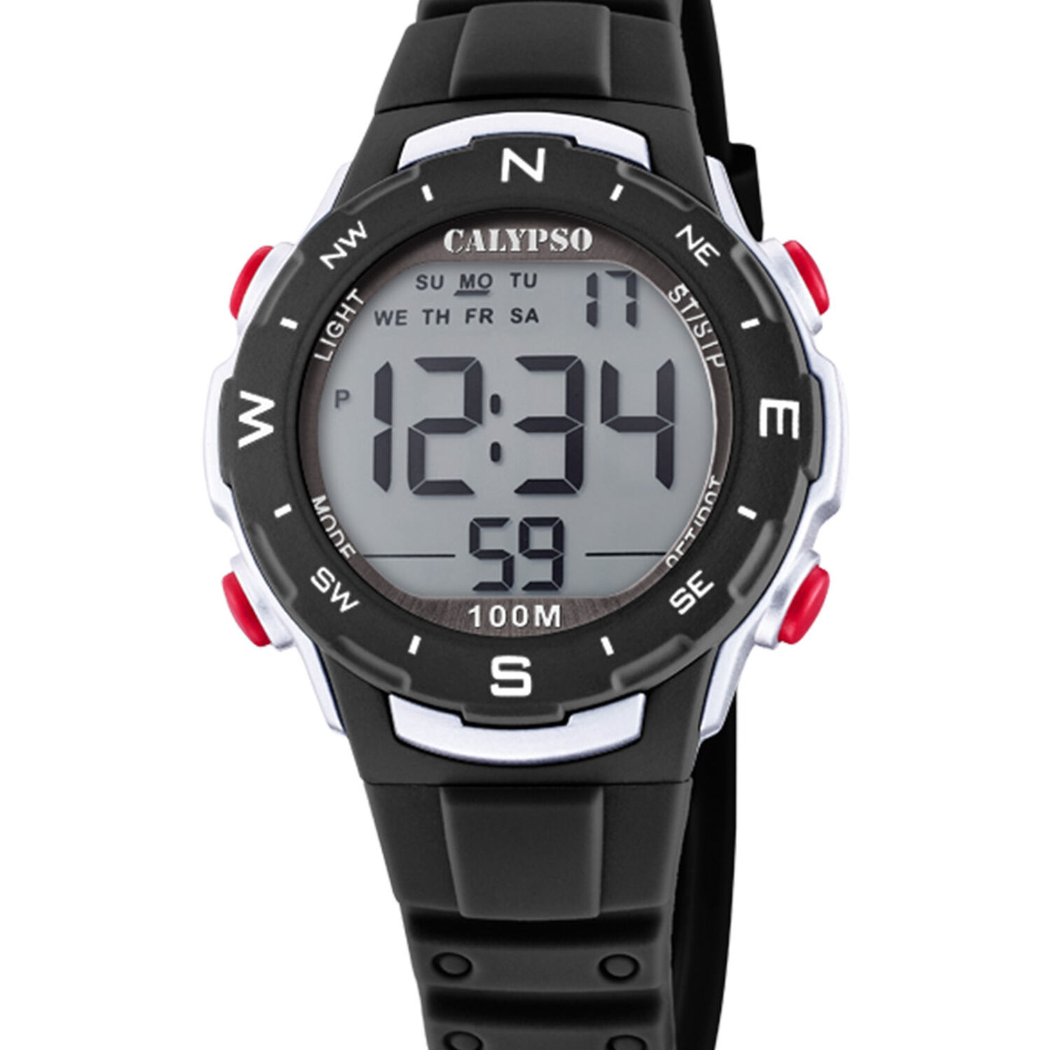 Reloj K5801/6 Calypso Negro Infantil Digital Crush image number 0.0