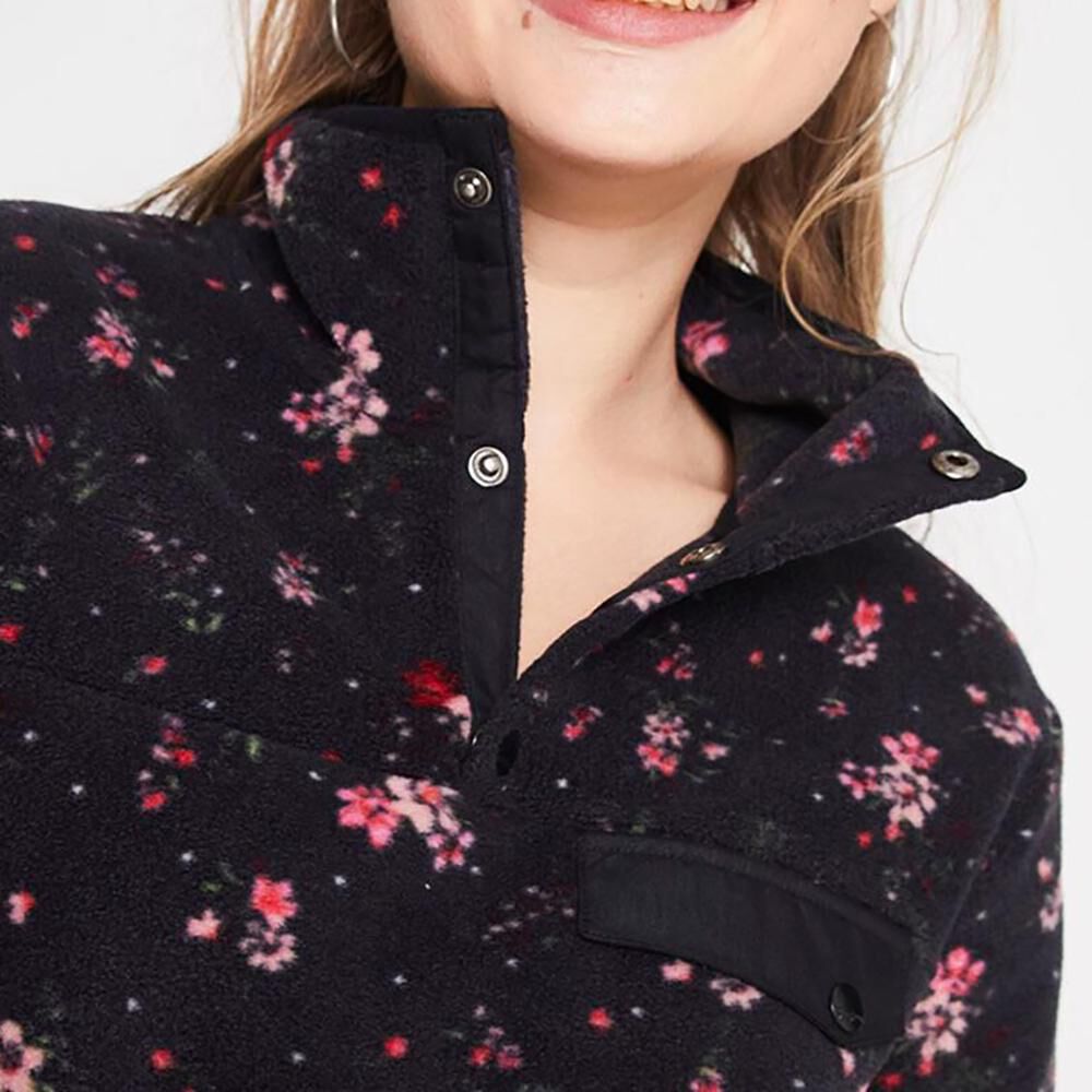 Poleron Polar Estampado Cuello Alto Mujer Freedom image number 3.0