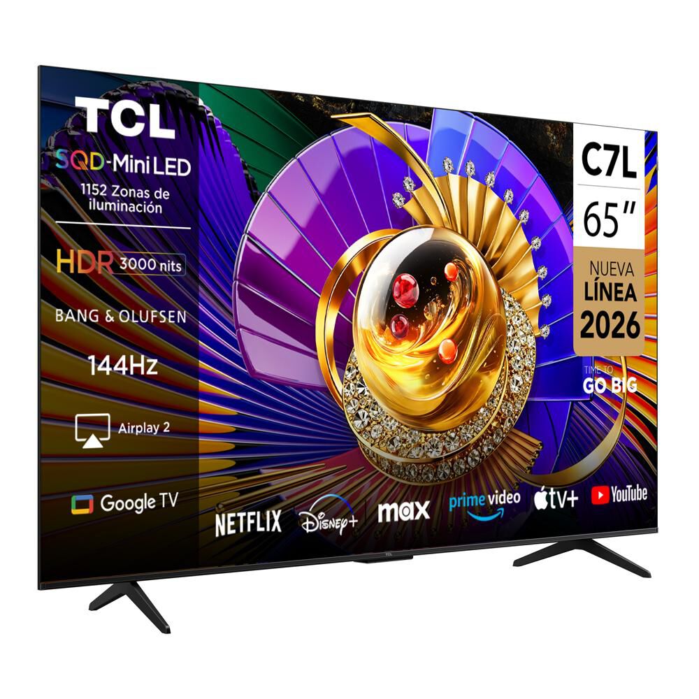 Mini LED 65" TCL 65C7L / Ultra HD 4K / Smart TV image number 2.0