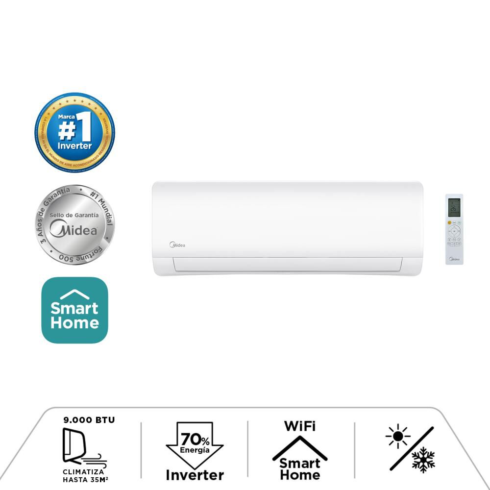 Aire Acondicionado Midea Xtremedura09k / 9000 BTU image number 1.0