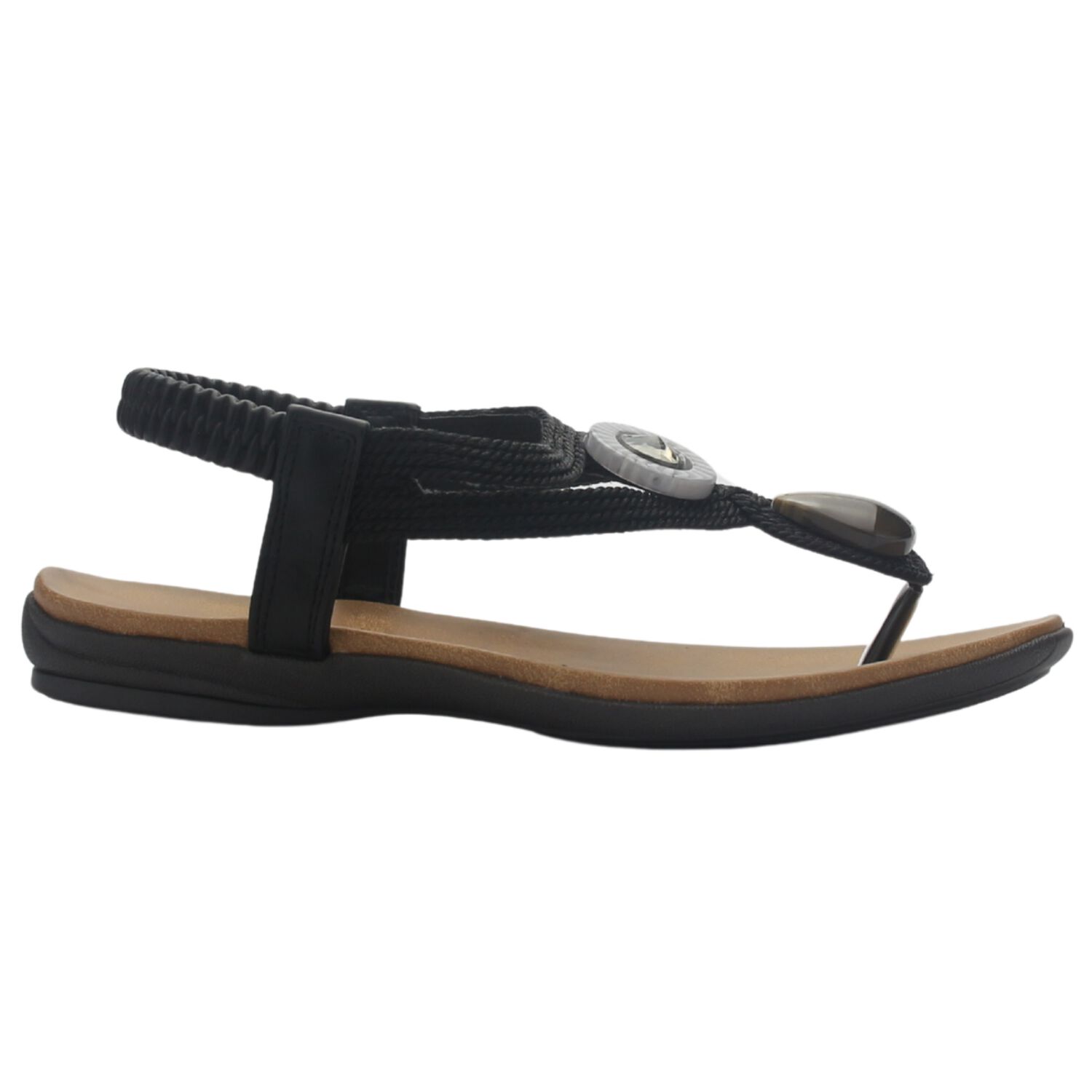 Sandalia Chalada Mujer Anatomic78 Negro Casual image number 0.0