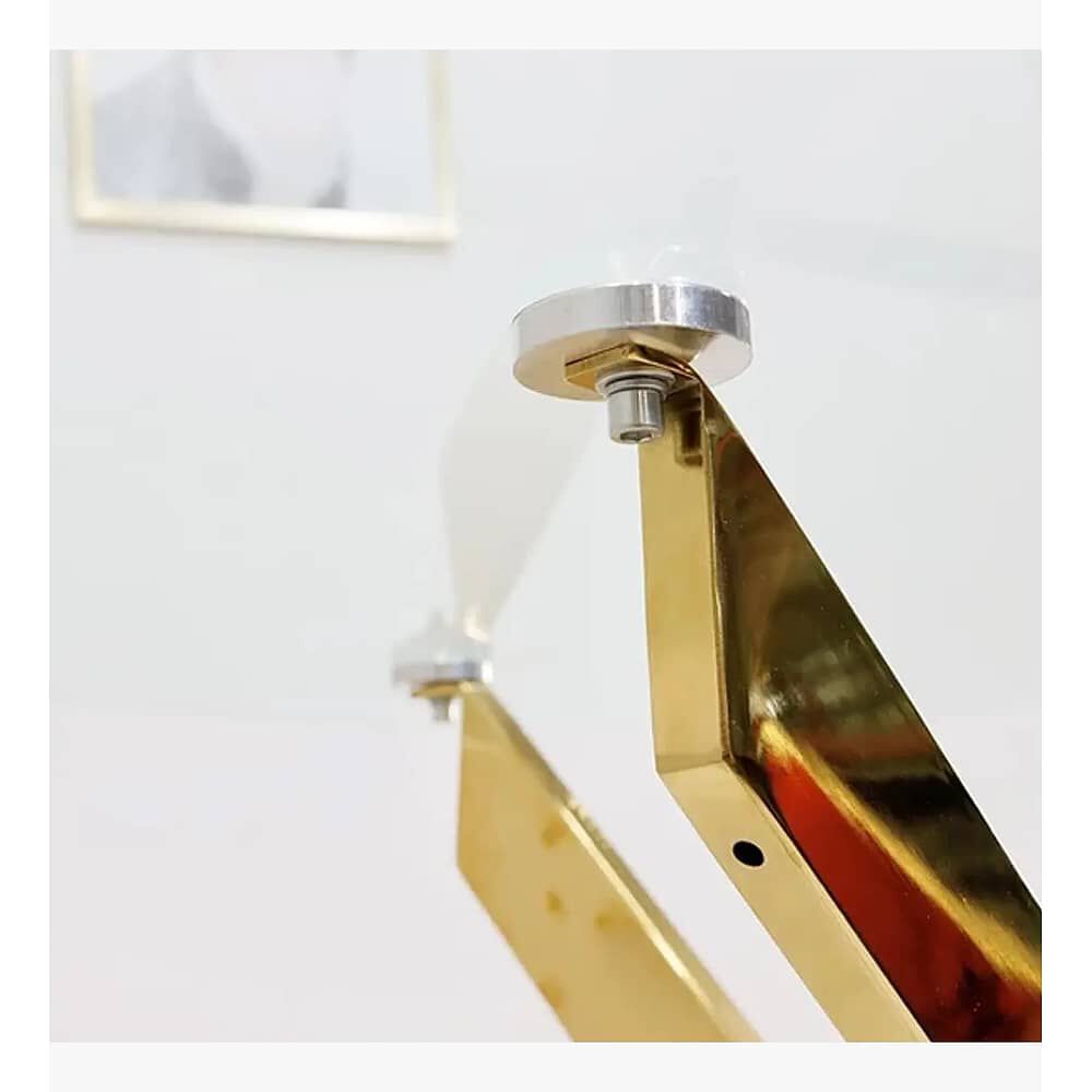 Mesa De Comedor Warwick Redonda Gold 100cms image number 3.0