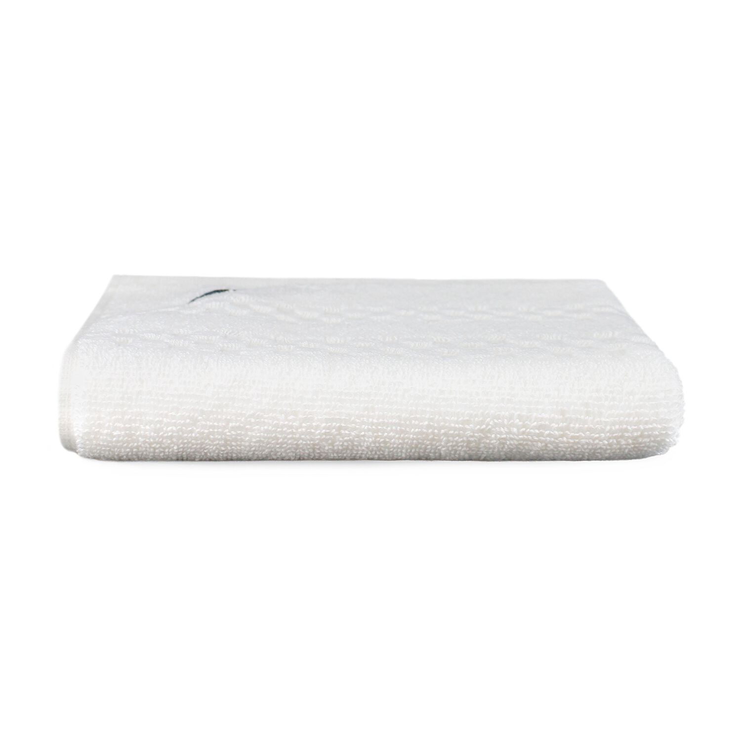 Toalla De Mano Nautica Signature 100% Algod&oacute;n Suavidad Y Absorbencia Blanca image number 2.0