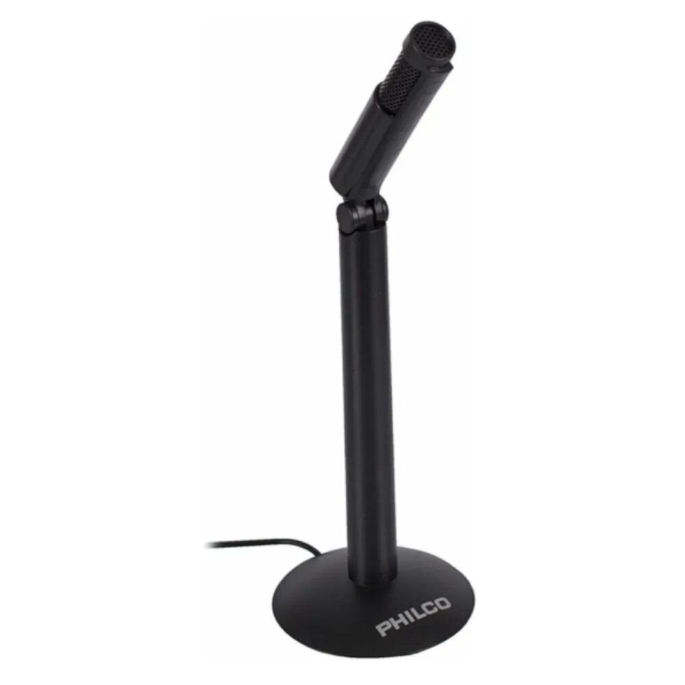 Microfono Multimedia Jack 3.5 Pc Negro Mic-10 image number 0.0