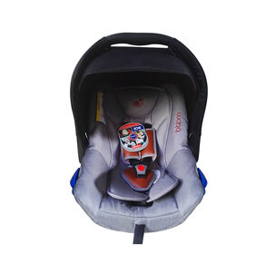 Silla De Auto Zoe Gris Plata - Negro + Base Isofix