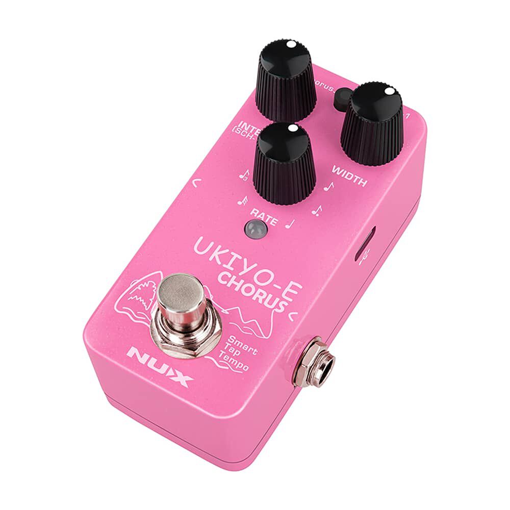Pedal De Efecto Chorus Nux Para Guitarra El&eacute;ctrica Ukiyo-e Nch-4 image number 1.0