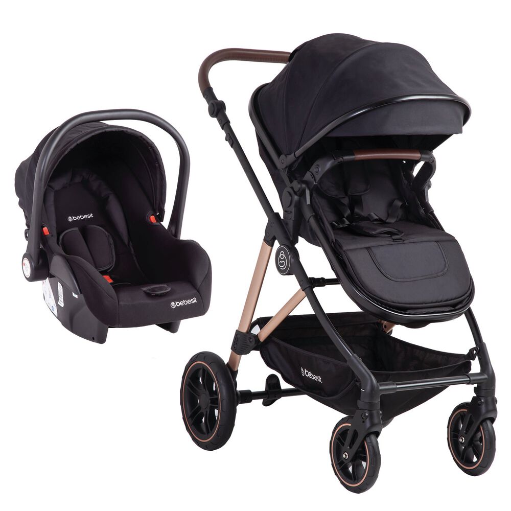 Coche Cuna Travel System Neo Negro Bebesit image number 0.0