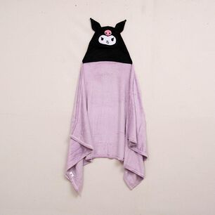 Manta Capucha 3d 70x150cm Kuromi