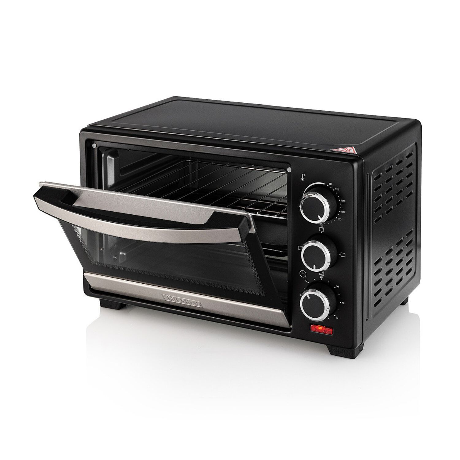 Horno El&eacute;ctrico De Mesa Thomas 16 Litros 1500w Con Grill Y Timer 60 Minutos Negro image number 4.0