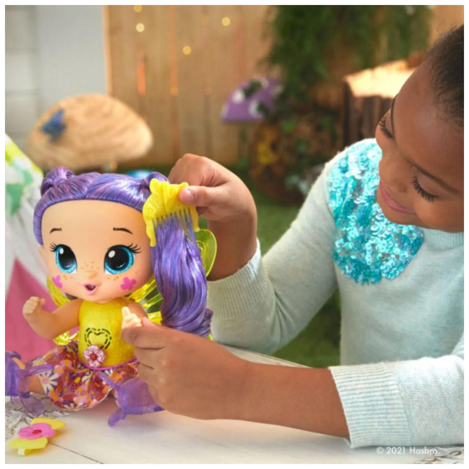 Juguete Mu&ntilde;eca Ada Siena Sparkle Infantil Baby Alive Glo Pixies image number 1.0