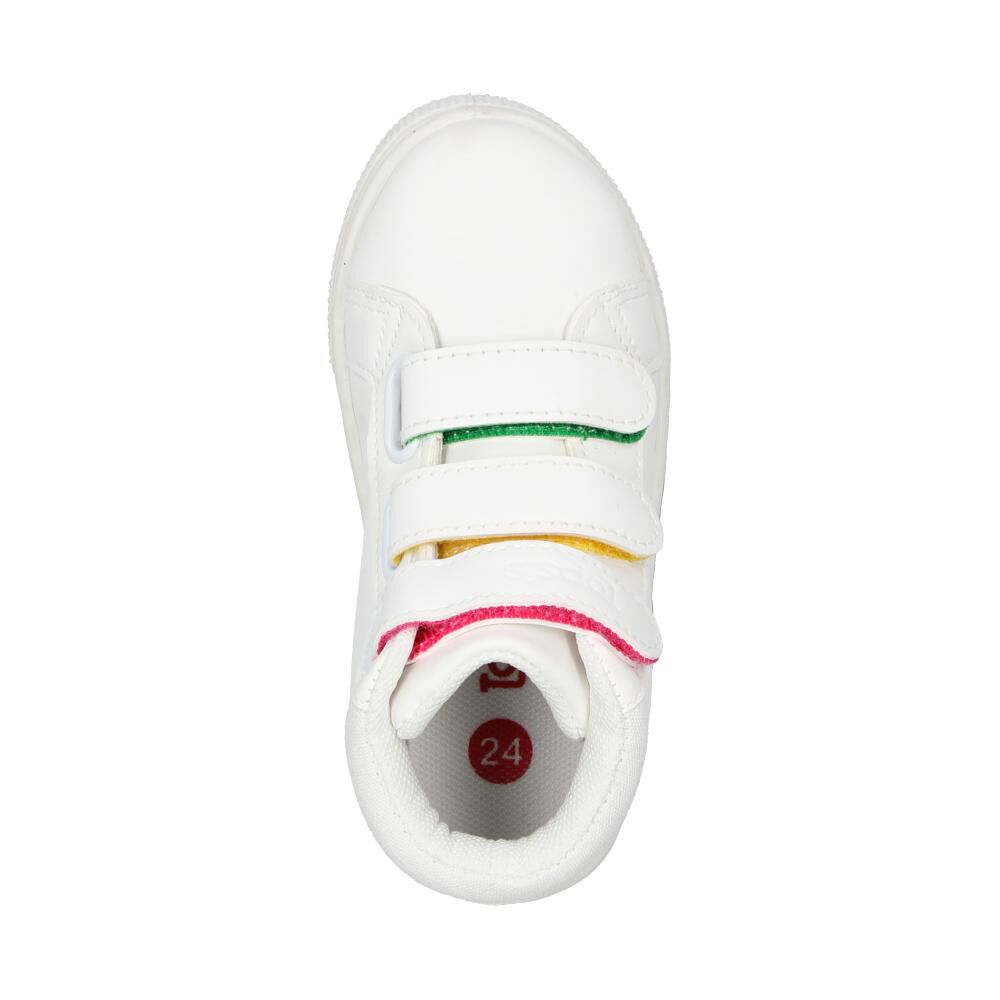 Zapatilla Infantil Ni&ntilde;a Topsis White image number 4.0
