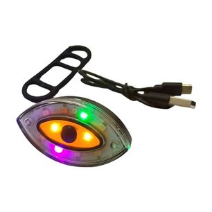 Led Para Bicicleta En Forma De Ojo