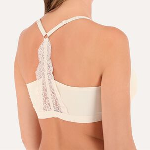 Sosten Seamless Espalda Encaje Flores Mujer 13275-135