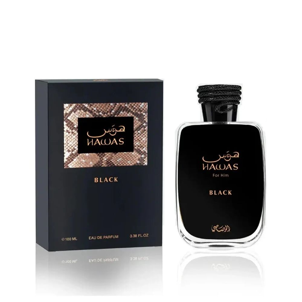 Hawas Black 100 Ml Edp Rasasi image number 0.0