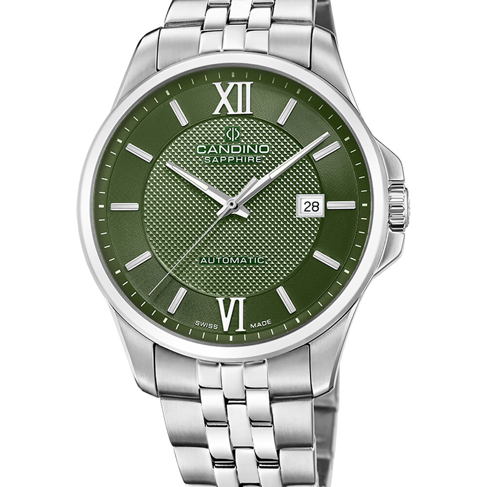 Reloj C4768/3 Candino Swiss Verde Hombre Automático image number 0.0