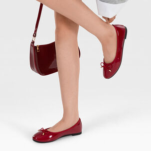Ballerina Casual Charol Mujer Elegante Weide You506
