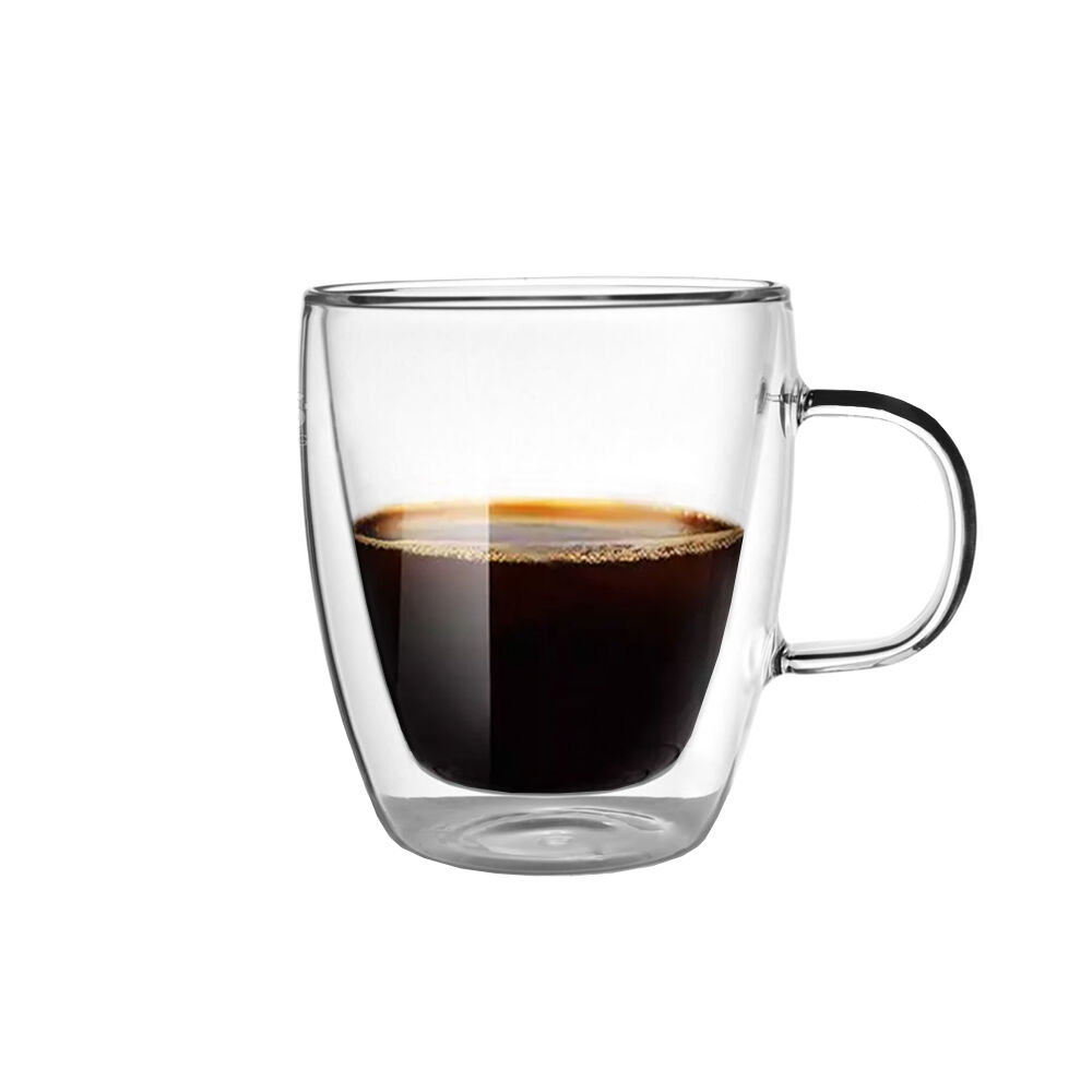 Taza De Vidrio Doble Pared 350 Ml Simplit image number 2.0