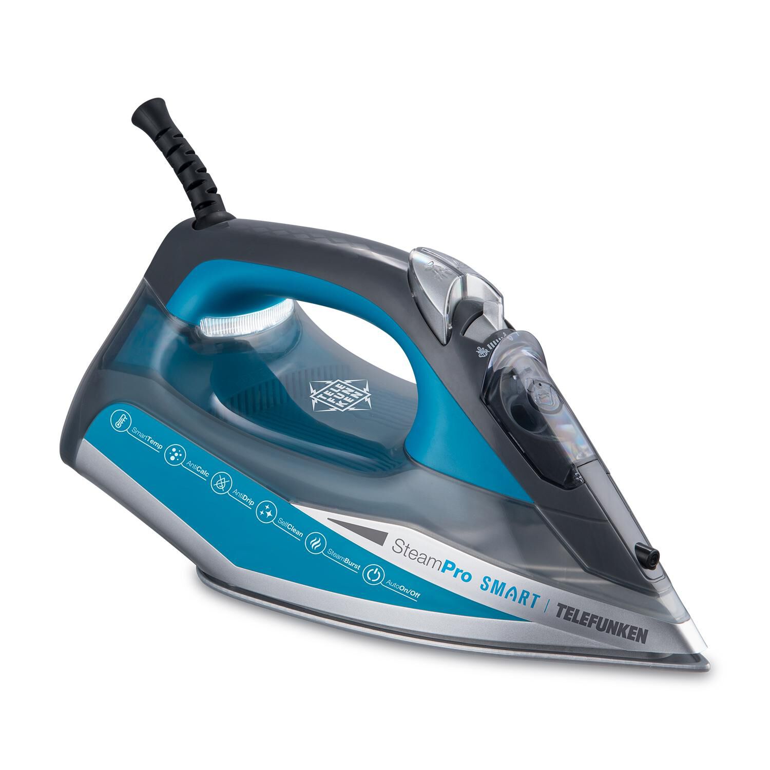 Plancha A Vapor 220w Modelo Steamprosmart Marca Telefunken Color Azul image number 3.0
