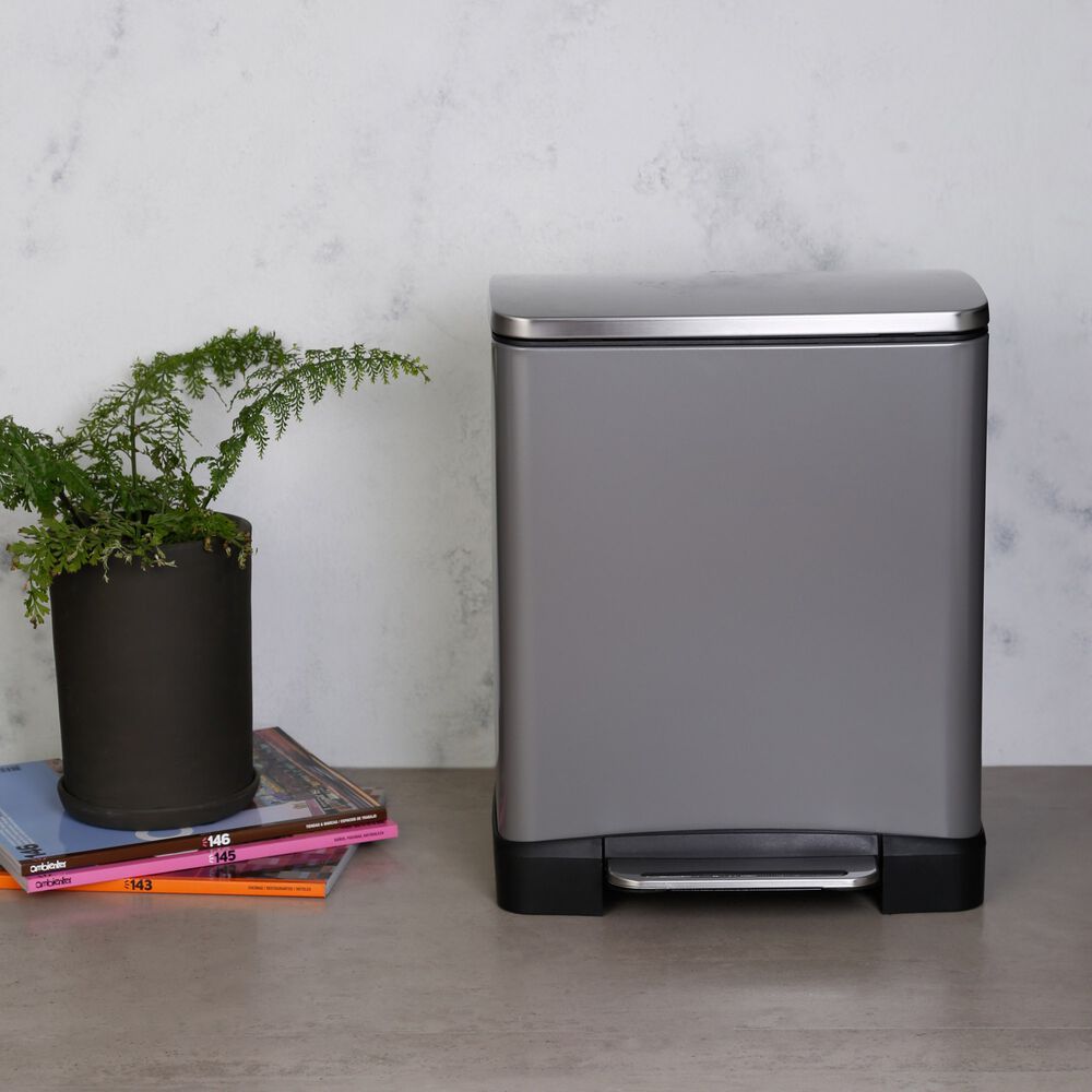 Basurero Soft Grey Eko 20 Lt image number 2.0