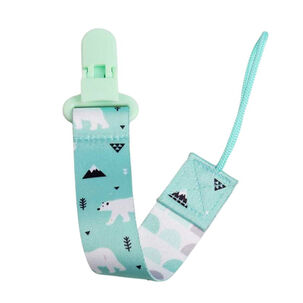 Porta Chupete De Cinta Clips De Tela Para Bebe Afirma Tete