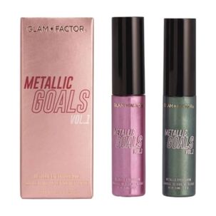 Set De Sombras De Ojos Metallic Goals