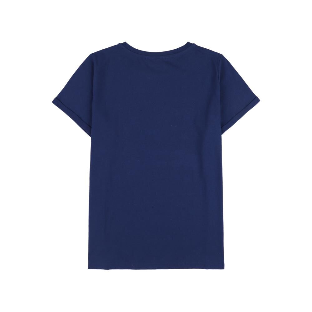 Polera Manga Corta Cuello Redondo Mujer Freedom image number 1.0