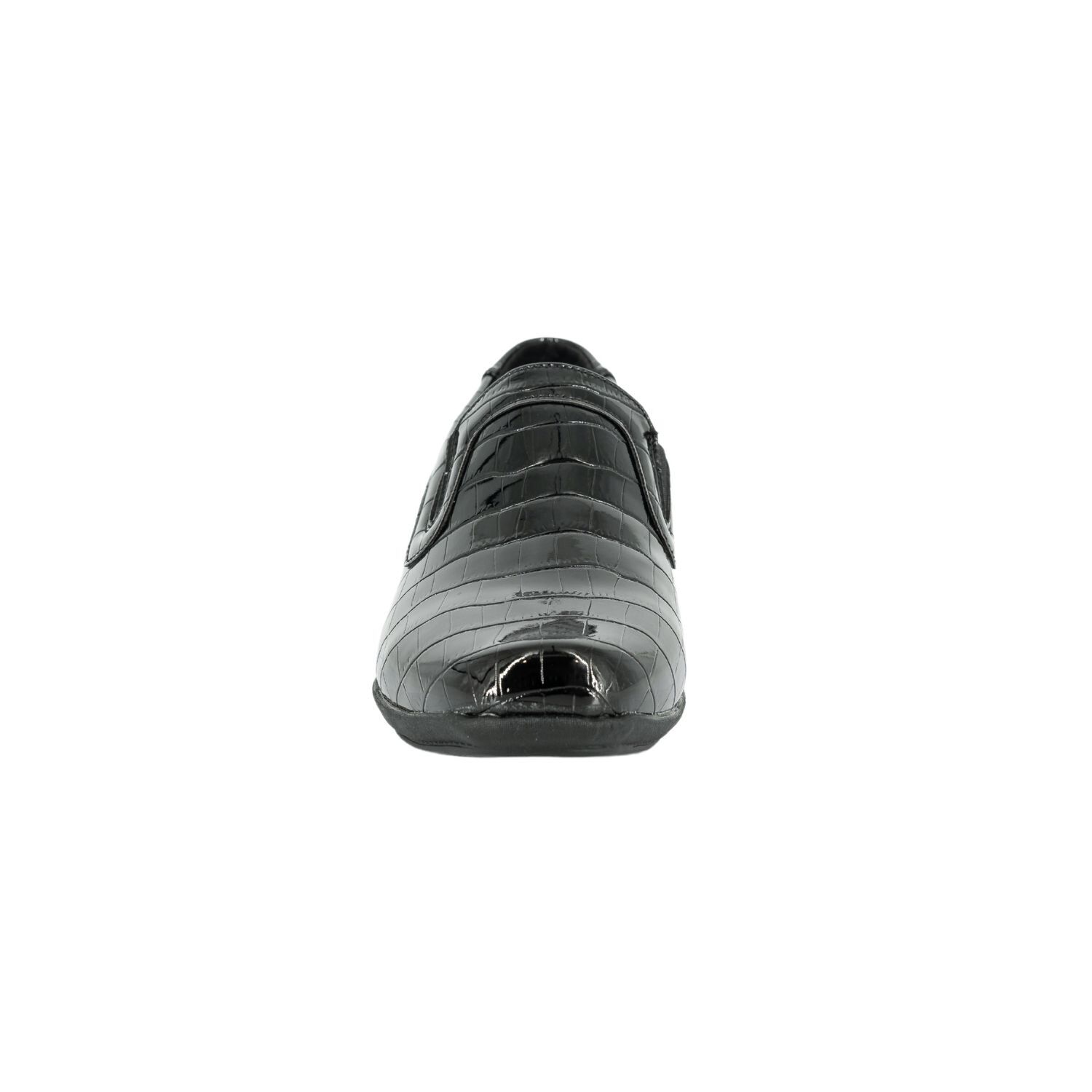 Mocasin Flora Negro Charol Alquimia image number 2.0