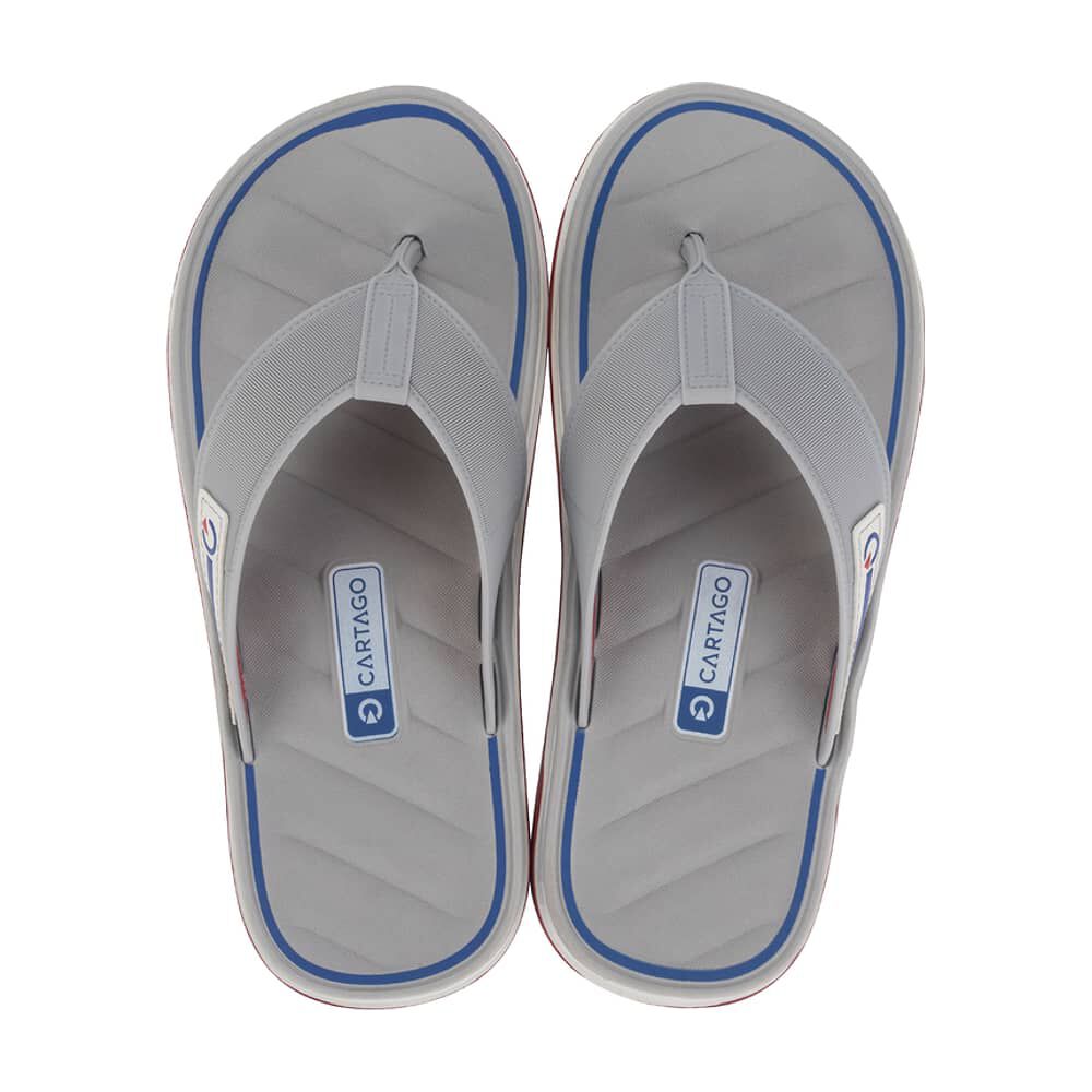 Sandalia Hombre Blanco/gris Malaga Cartago image number 0.0