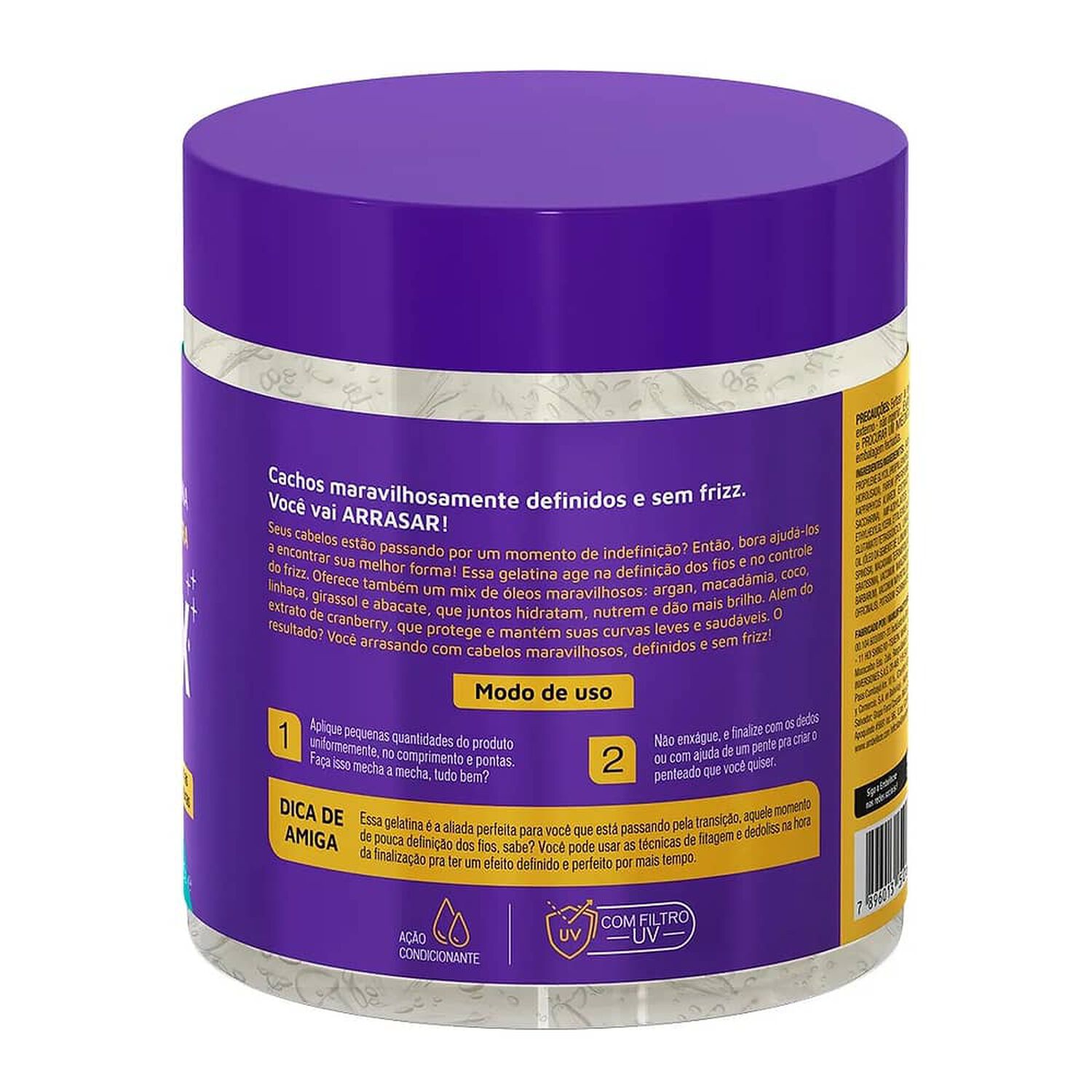 Gel Texturizada Meus Cachos 500g Novex image number 1.0